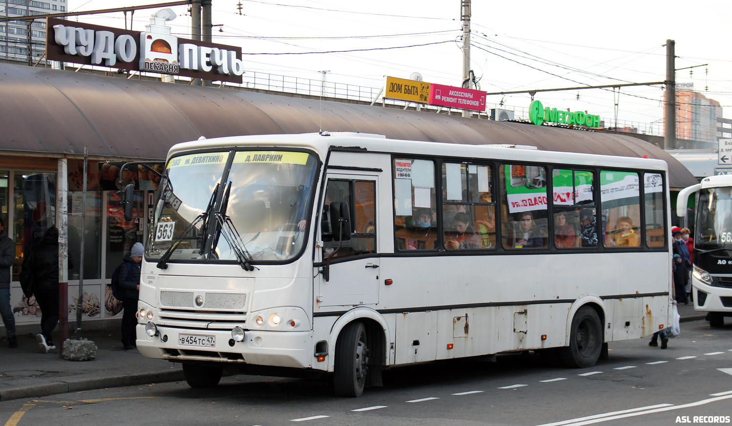 Ленинградская область, ПАЗ-320412-05 № В 454 ТС 47