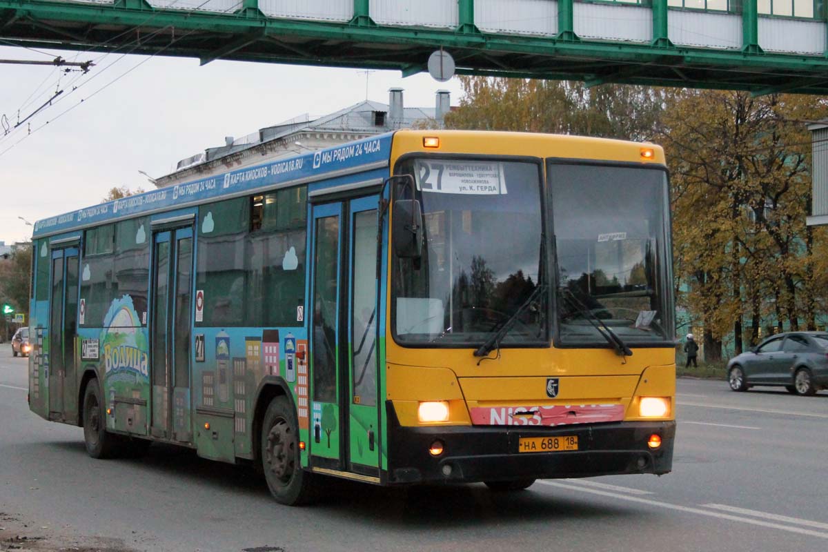 Удмуртия, НефАЗ-5299-20-32 № НА 688 18