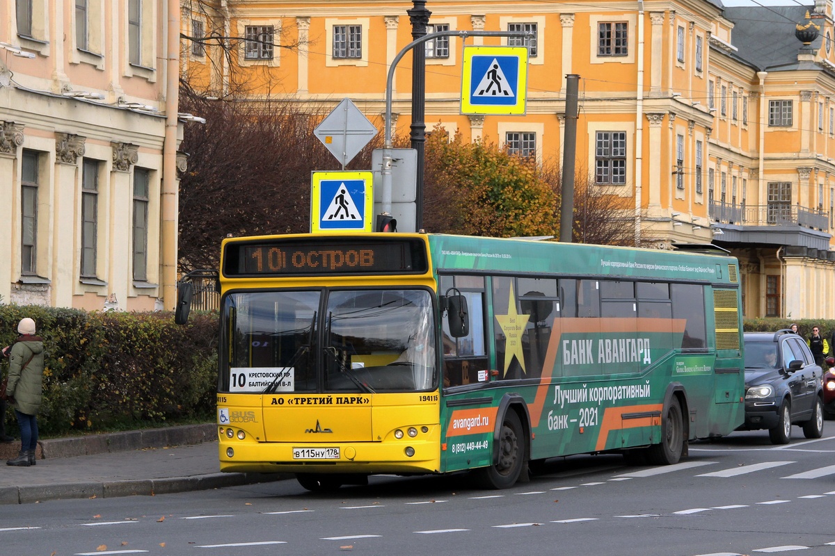 Санкт-Петербург, МАЗ-103.468 № В 115 НУ 178