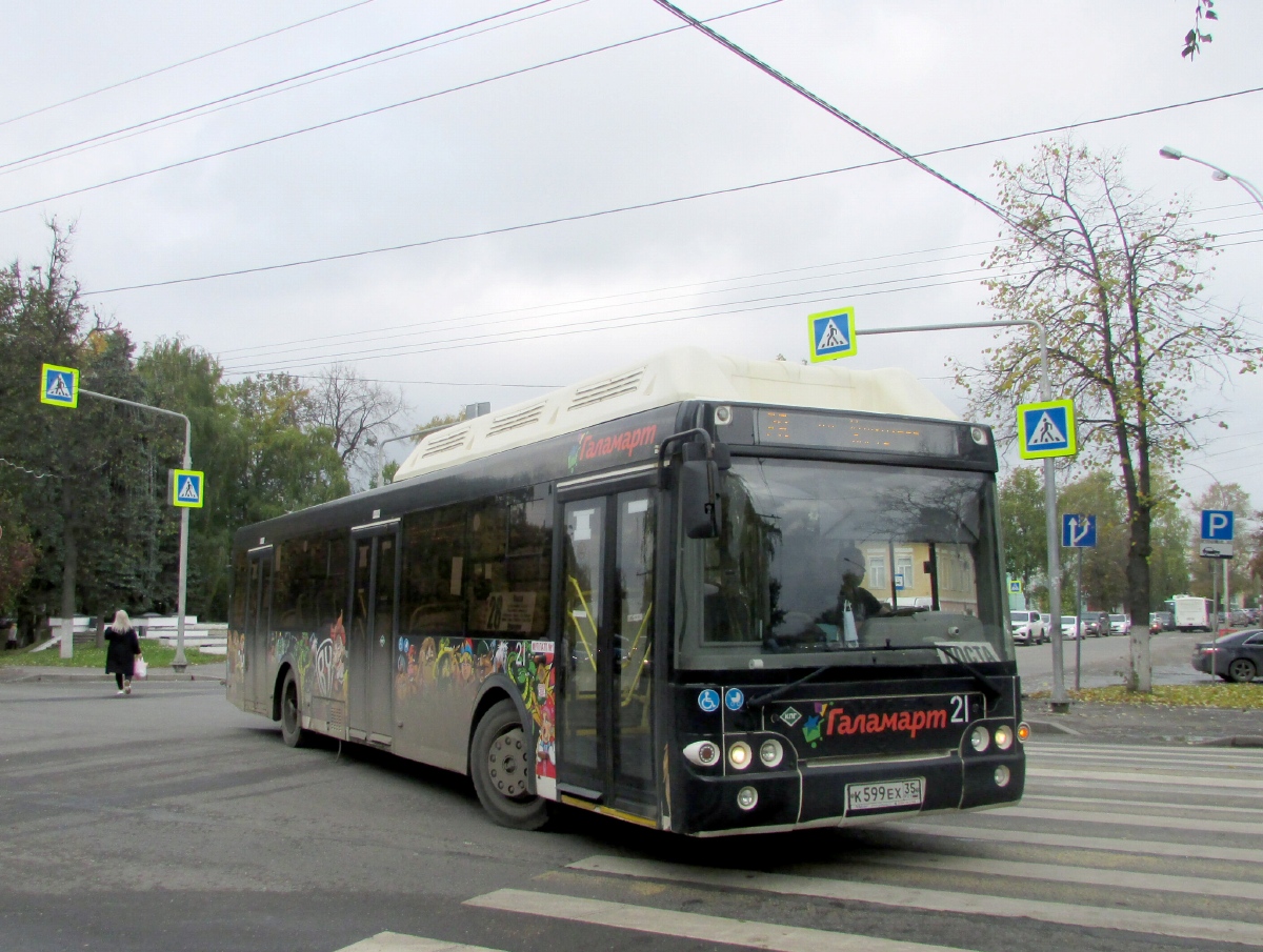 Вологодская область, ЛиАЗ-5292.67 (CNG) № 021