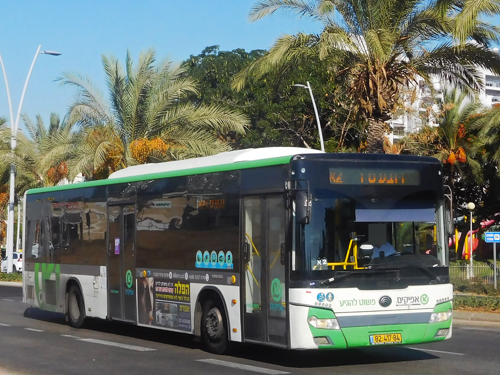 Израиль, Yutong ZK6126HGA № 82-417-84