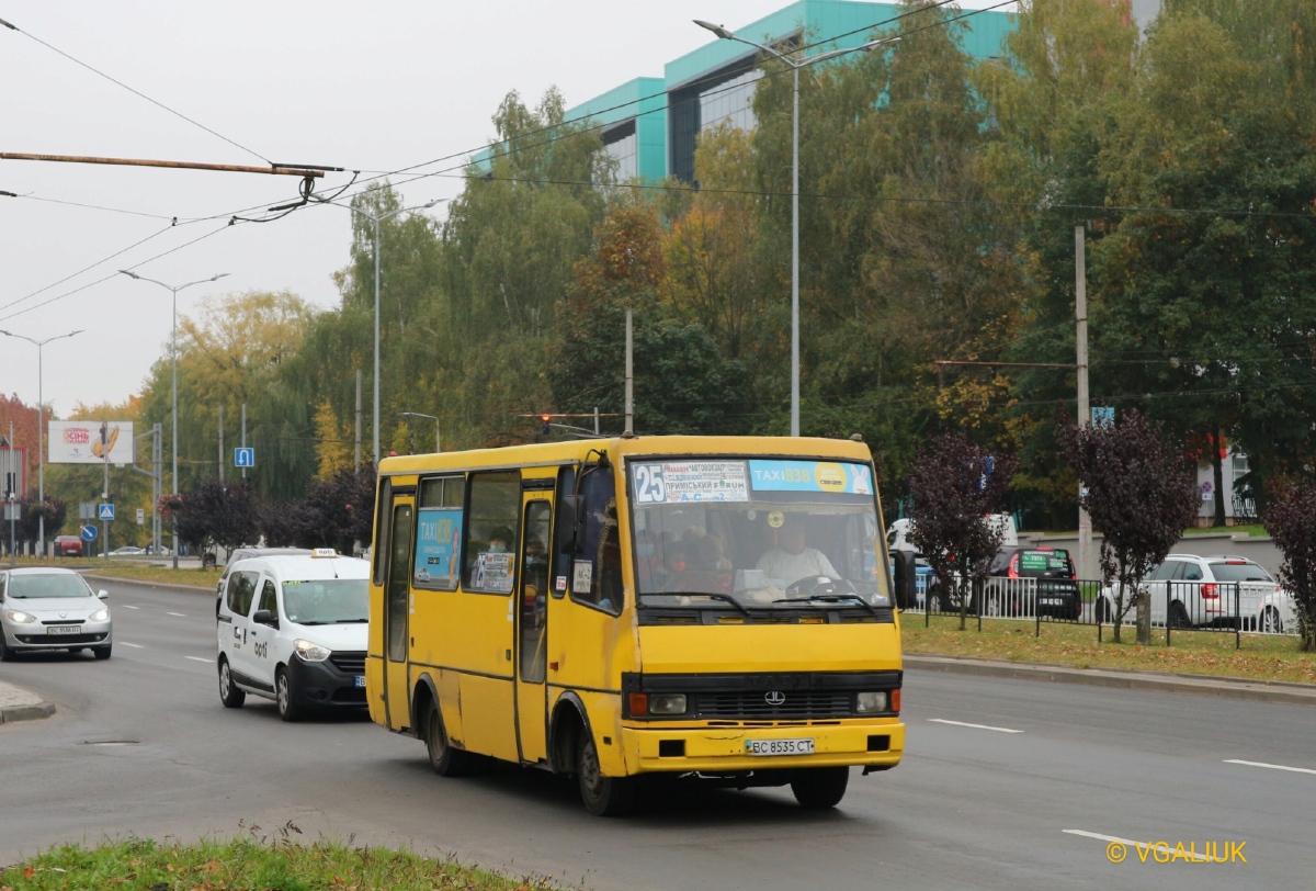 Lvovská oblast, BAZ-A079.04 "Etalon" č. BC 8535 CT