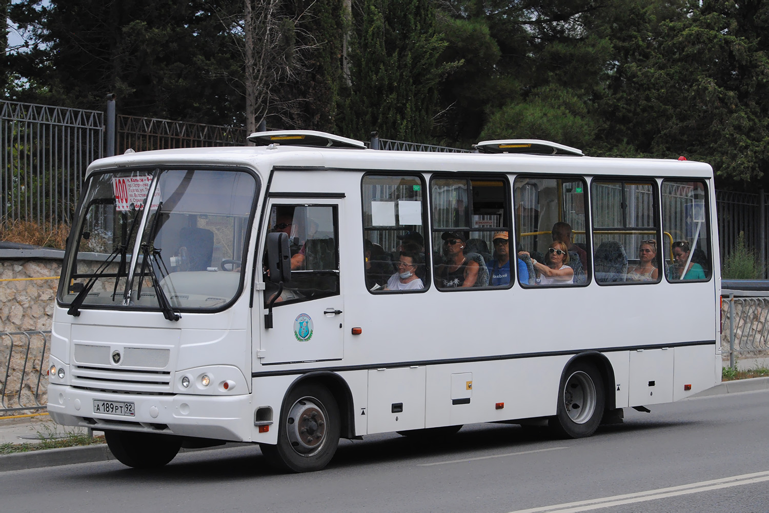 Севастополь, ПАЗ-320402-04 № А 189 РТ 92