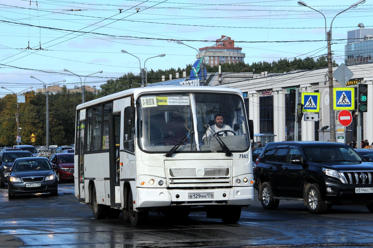 Санкт-Петербург, ПАЗ-320402-05 № 7947
