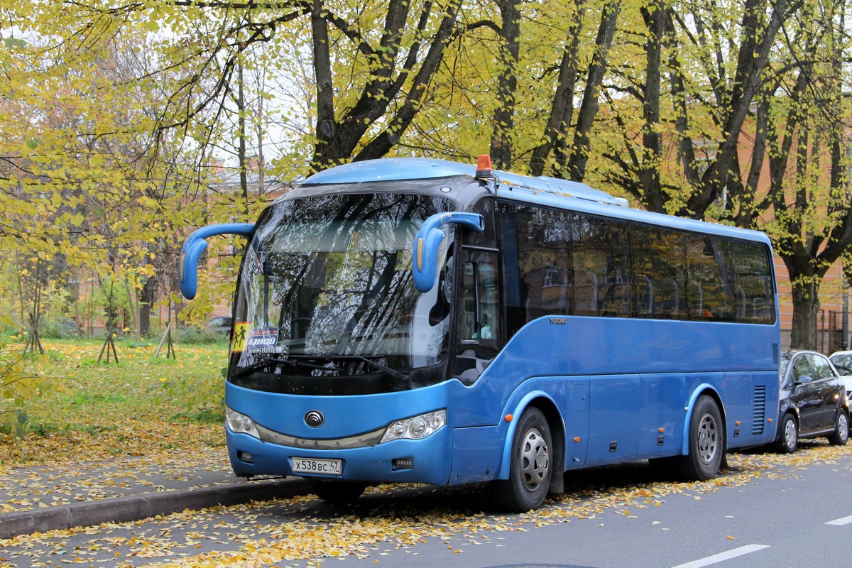 Ленинградская область, Yutong ZK6899HA № Х 538 ВС 47