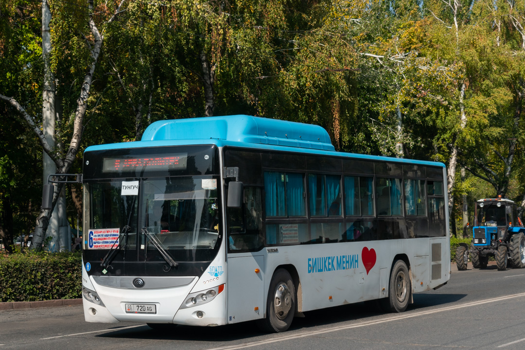Кыргызстан, Yutong ZK6108HGH № 01 720 AG