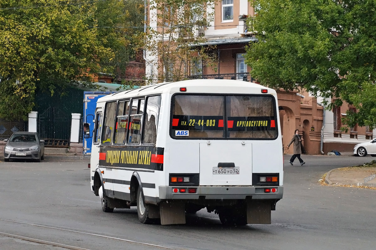 Нижегородская область, ПАЗ-32053-80 № Т 650 УО 52