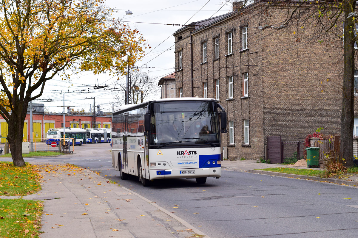 Latvia, Volvo B10-400 # KU-8612
