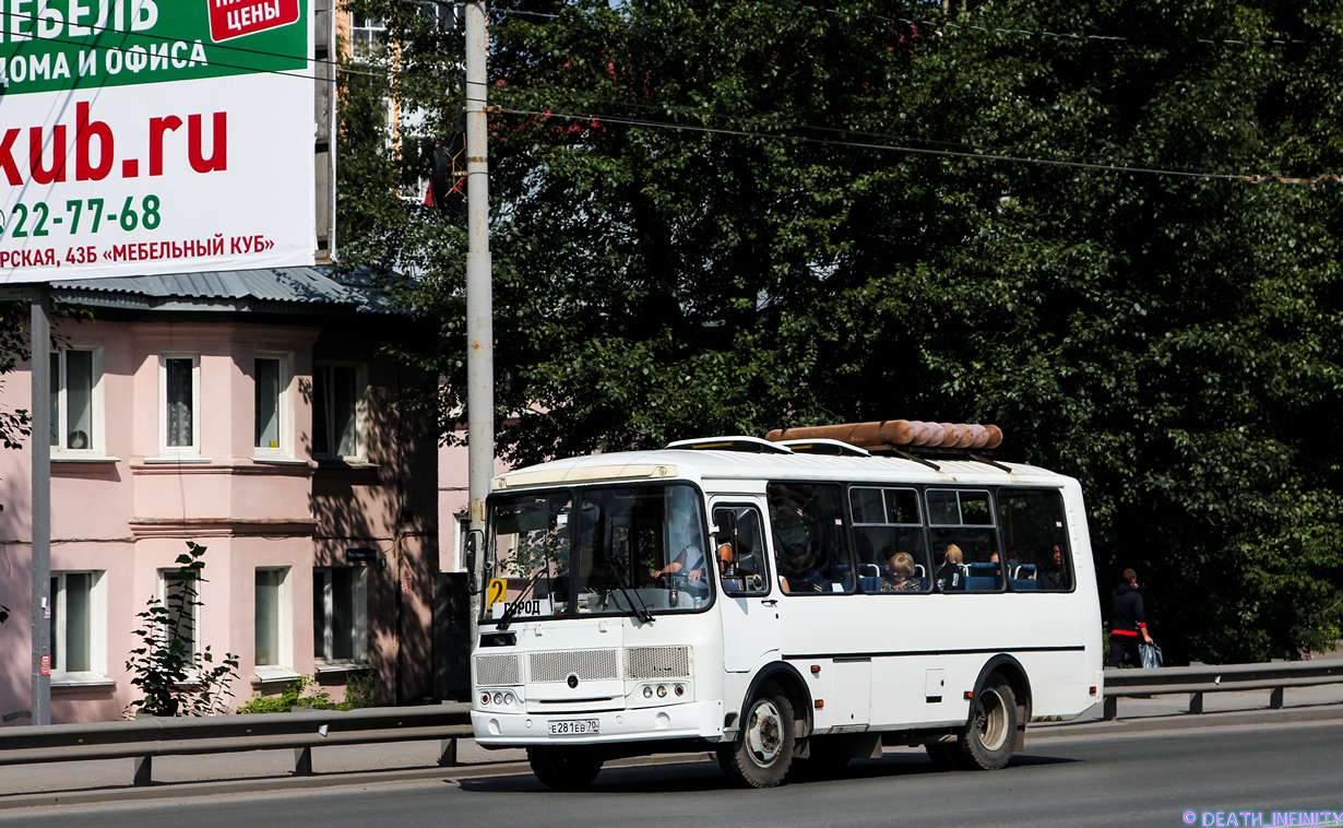 Томская область, ПАЗ-32054 № Е 281 ЕВ 70