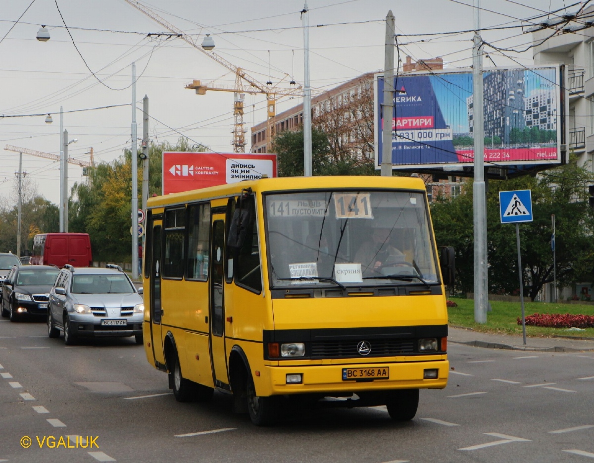 Львовская область, БАЗ-А079.14 "Подснежник" № BC 3168 AA