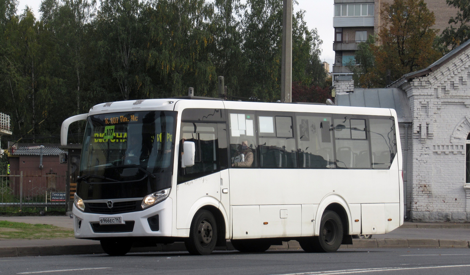 Санкт-Петербург, ПАЗ-320405-04 "Vector Next" № В 966 ЕС 147