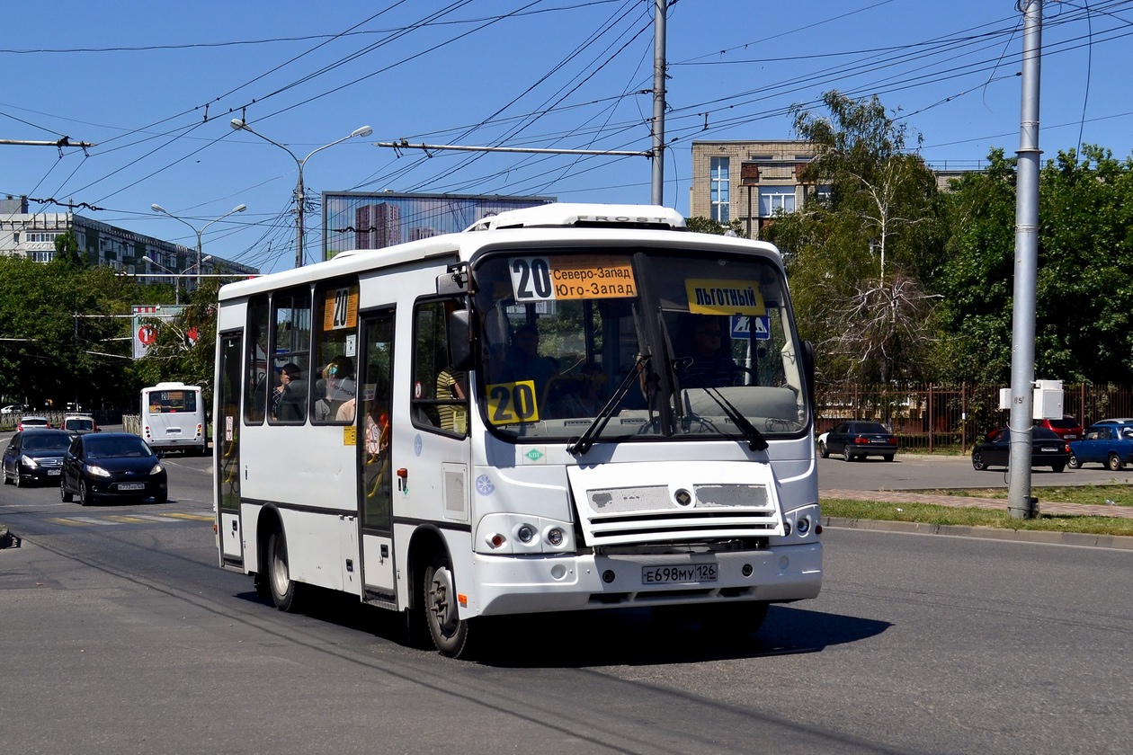 Ставропольский край, ПАЗ-320302-12 № Е 698 МУ 126