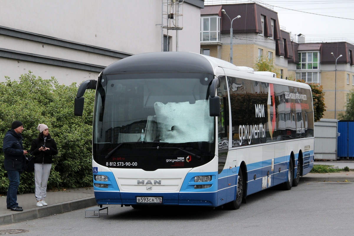 Санкт-Петербург, MAN R13 Lion's Regio L ÜL354 L № В 593 СА 178