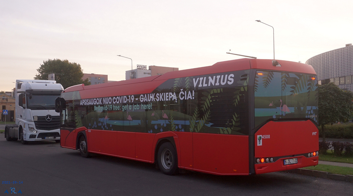 Литва, Solaris Urbino IV 12 № 4508