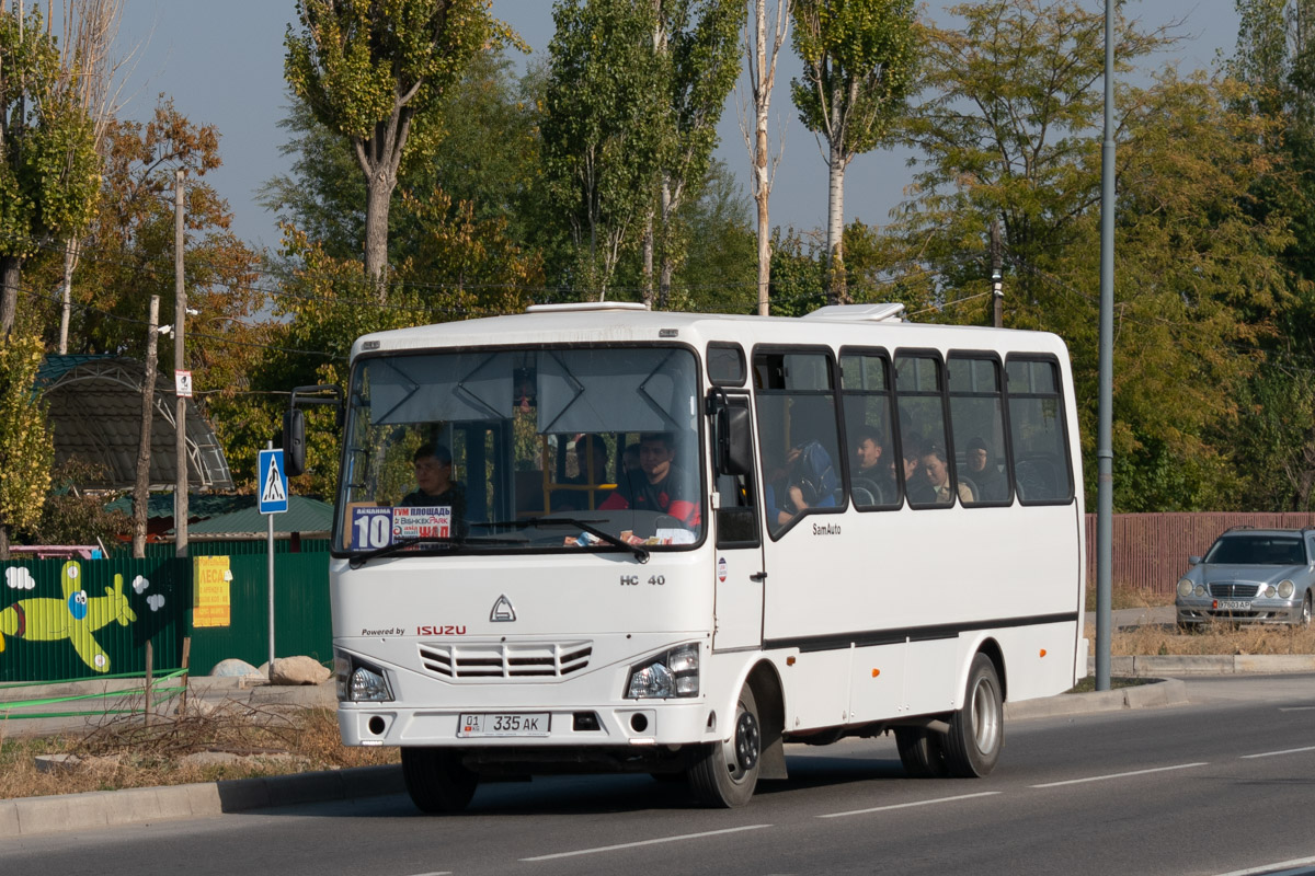 Кыргызстан, SAZ HC40 № 01 335 AK