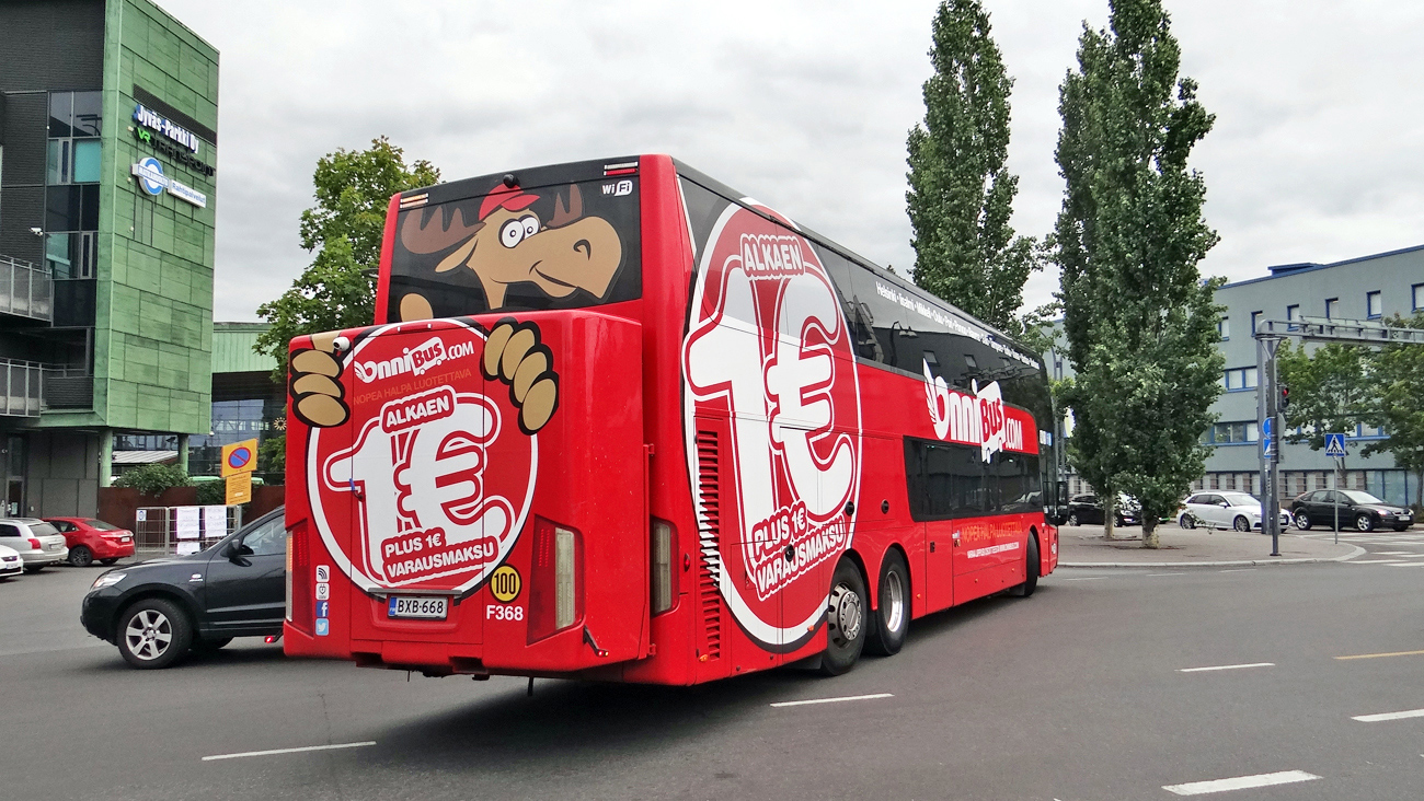 Финляндия, Van Hool TDX27 Astromega № F368