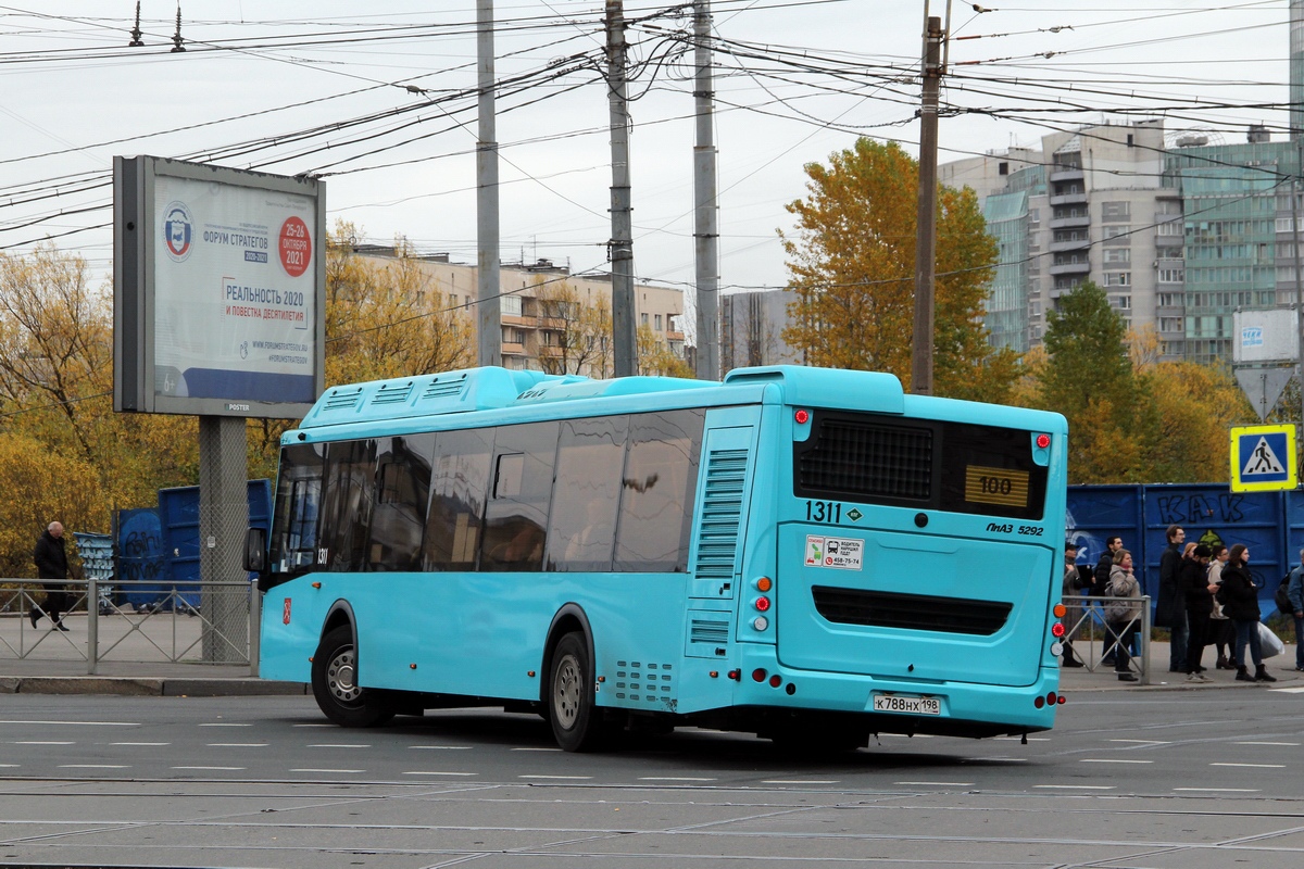Санкт-Петербург, ЛиАЗ-5292.67 (CNG) № 1311