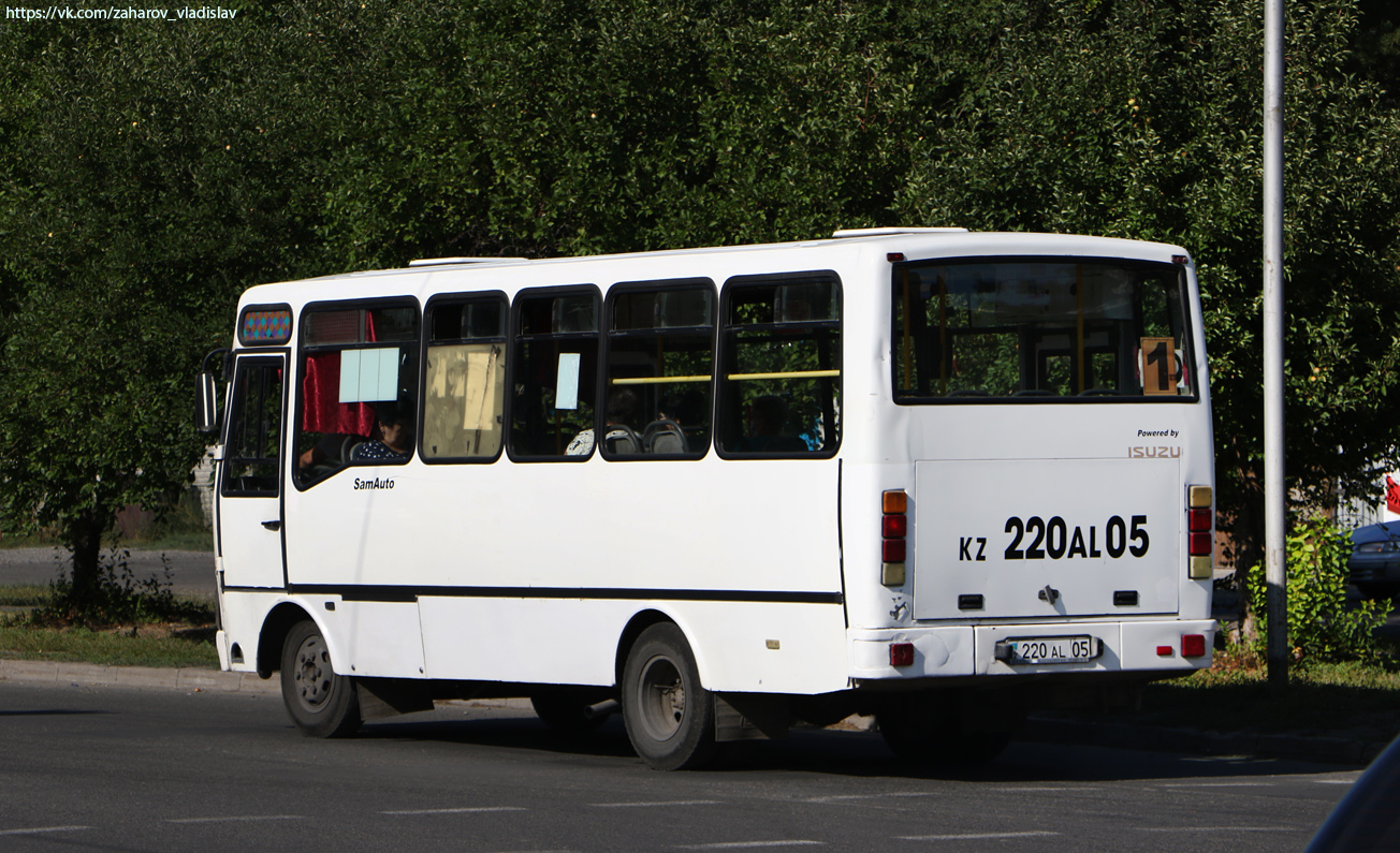 Жетысуская область, SAZ HC40 № 220 AL 05