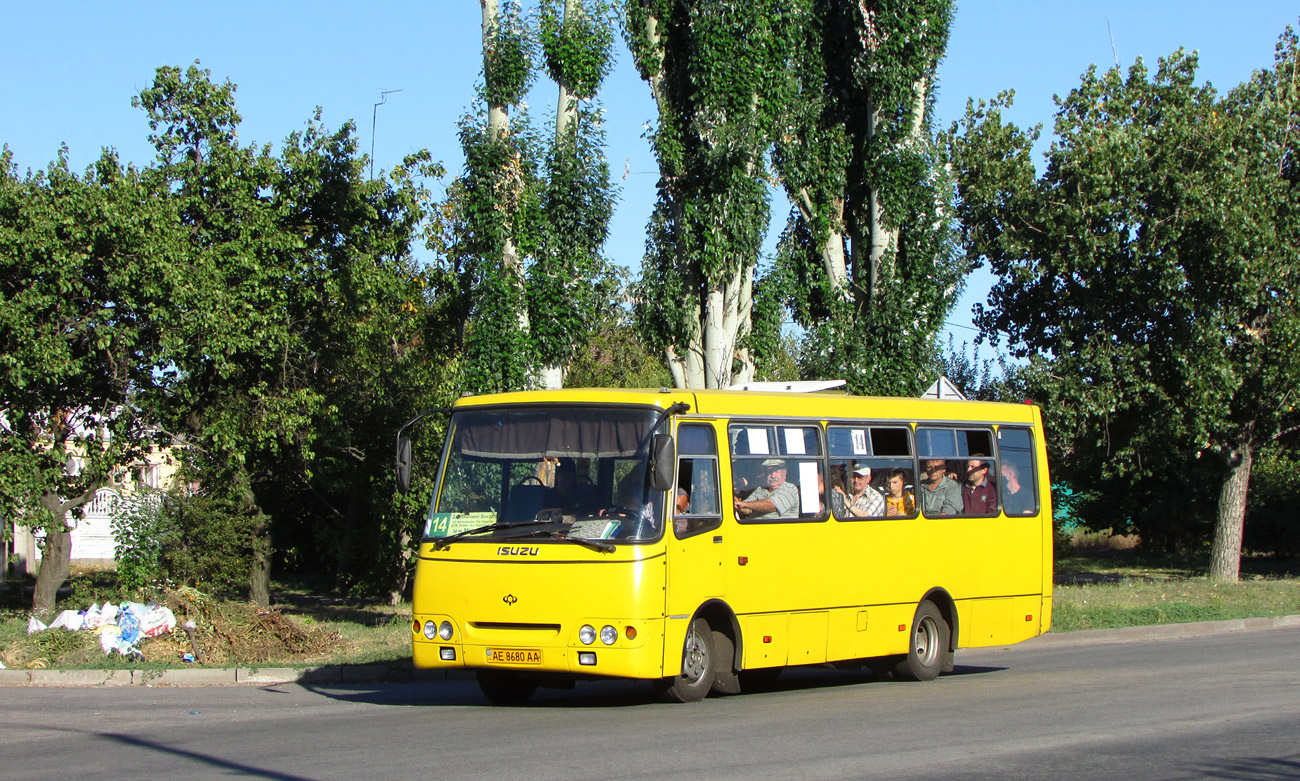 Днепропетровская область, Богдан А09202 № AE 8680 AA
