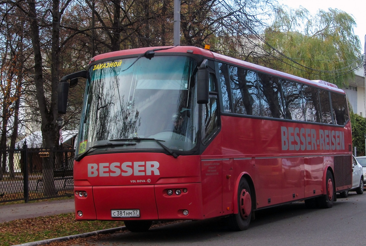 Орловская область, VDL Bova Futura FHD 127.365 № С 381 НМ 57
