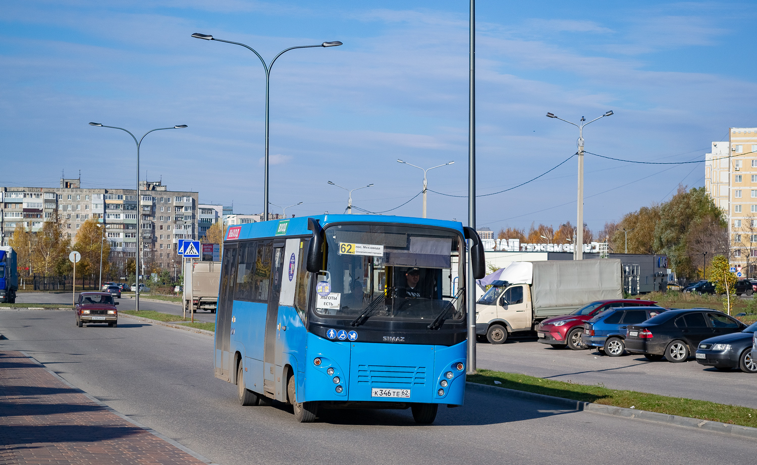 Рязанская область, СИМАЗ-2258 № К 346 ТЕ 62