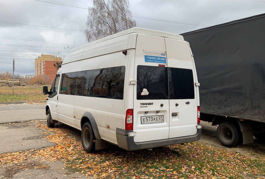 Чувашия, Sollers Bus B-CF (Ford Transit) № Е 573 КЕ 21 Чувашия, Sollers Bus B-CF (Ford Transit) № Е 573 КЕ 21