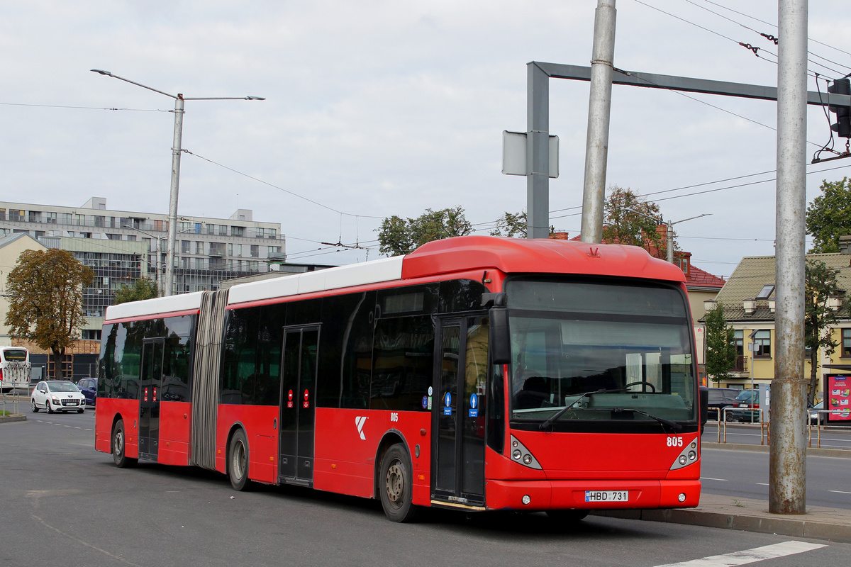Lithuania, Van Hool New AG300 # 805