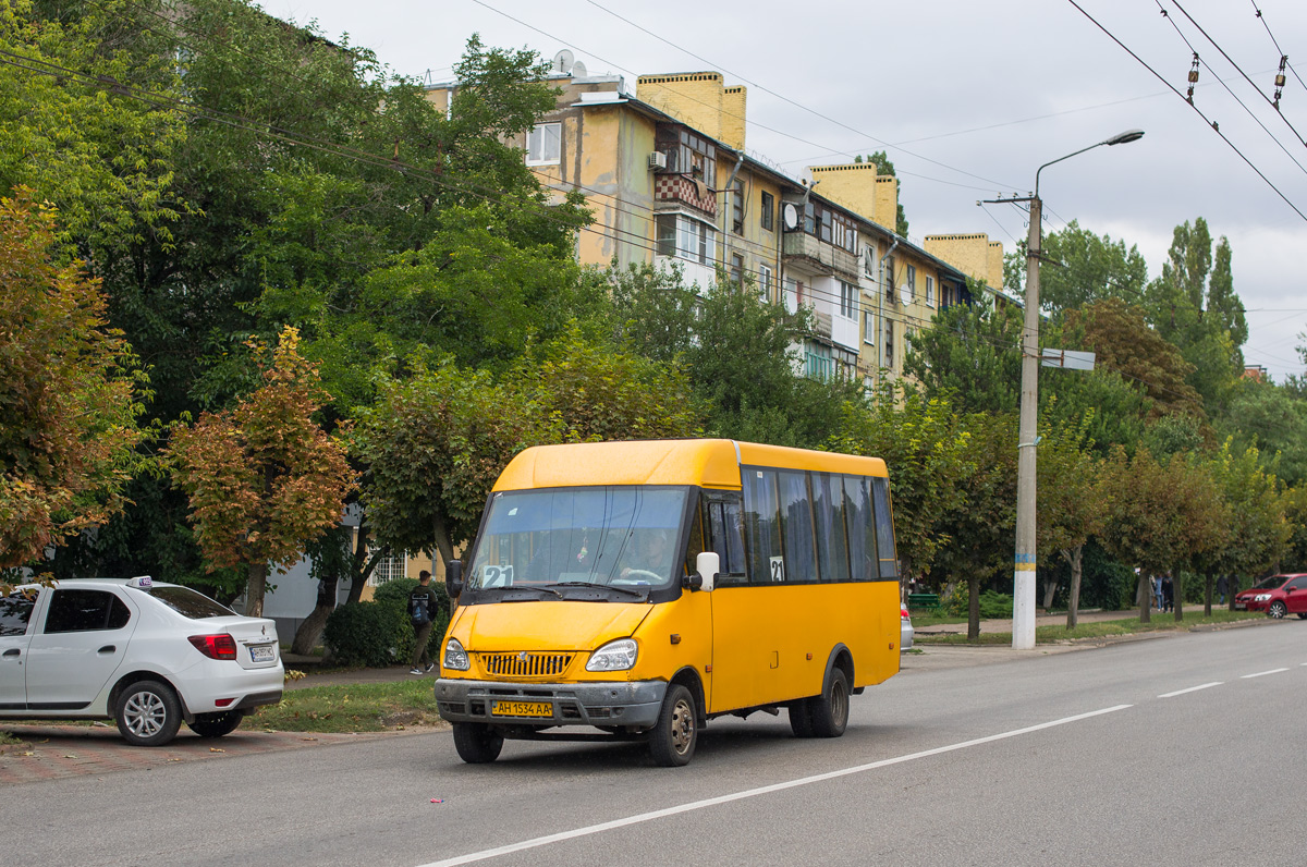 Донецкая область, Рута 25 ПЕ № AH 1534 AA