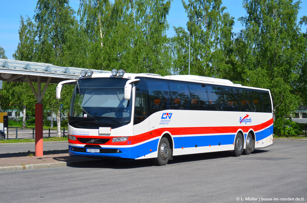 Швеция, Volvo 9700S UG № 31
