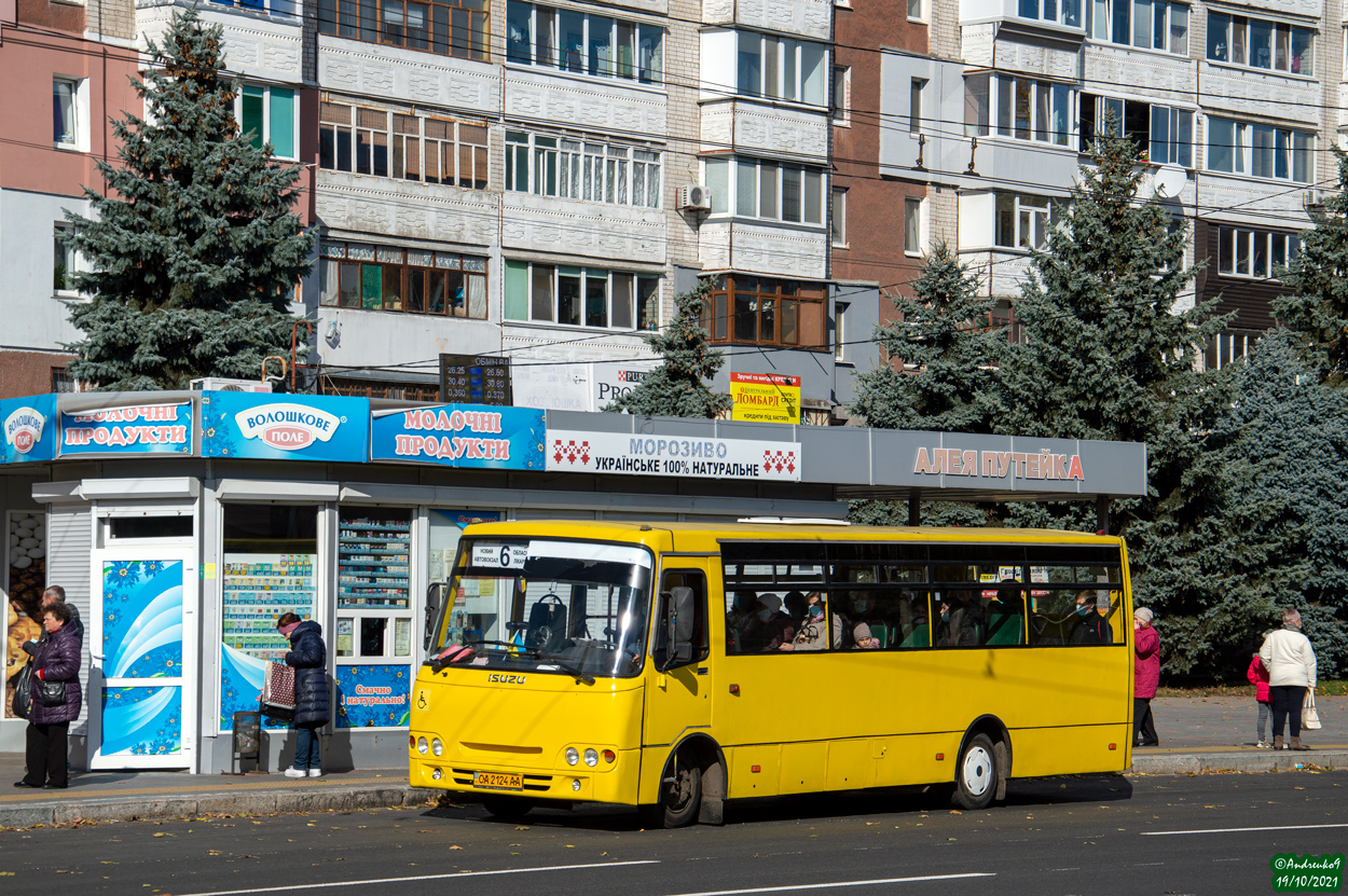 Черкасская область, Ataman A093H4 № CA 2124 AA