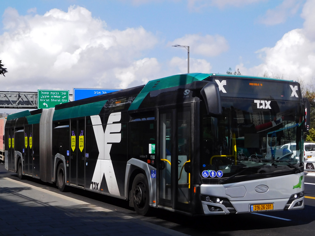 Израиль, Solaris Urbino IV 18 № 316-26-201
