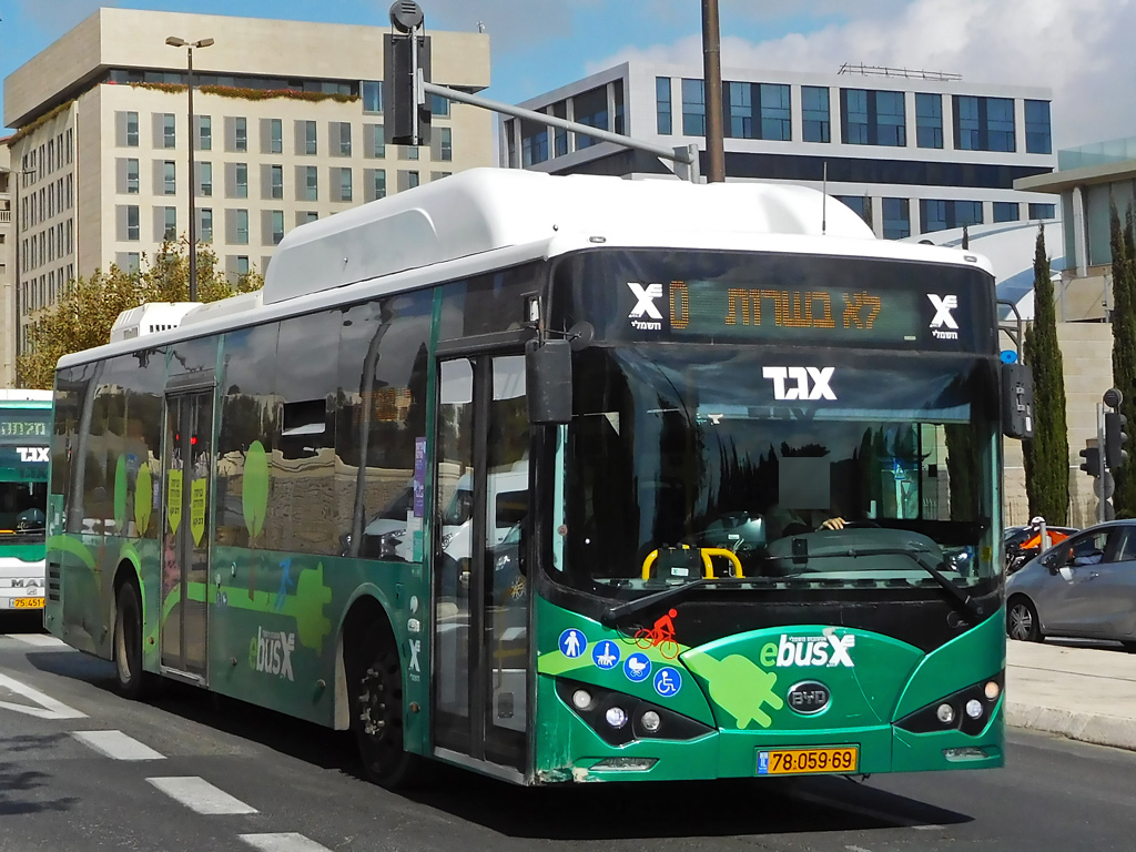Израиль, BYD K9U № 07120