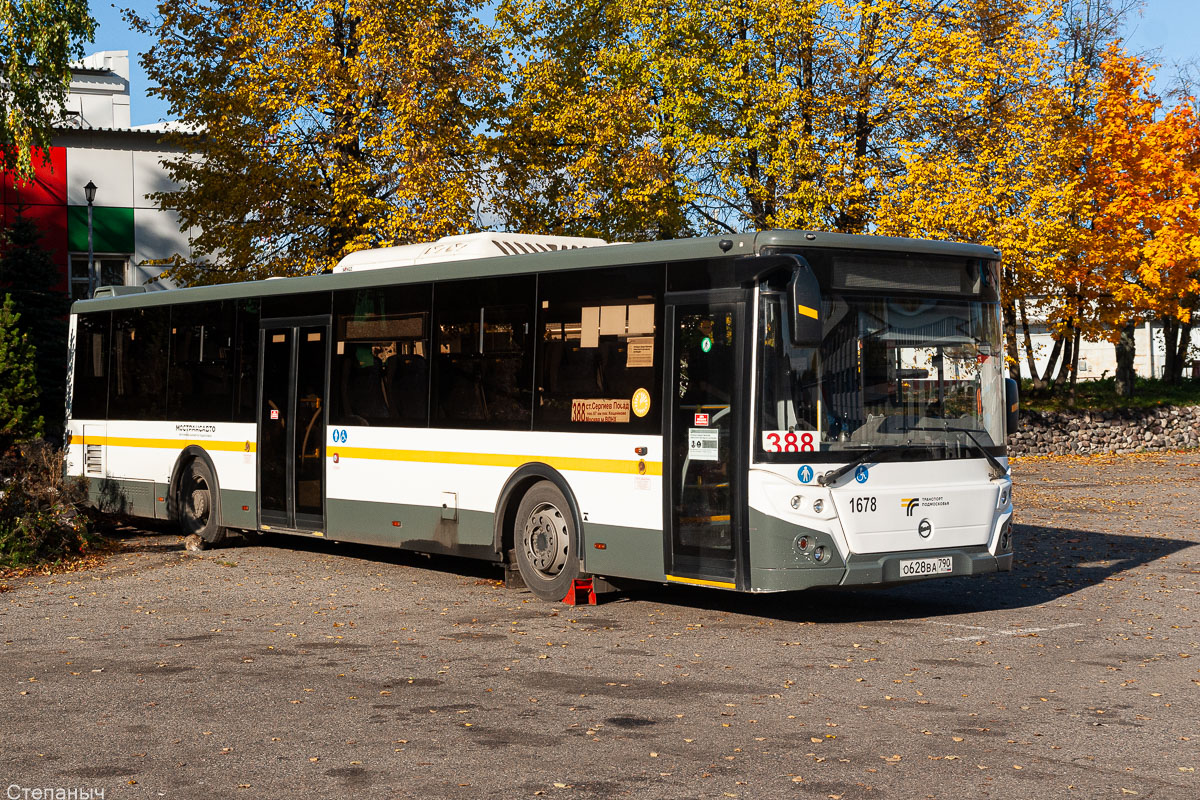 Maskavas reģionā, LiAZ-5292.65-03 № 1678