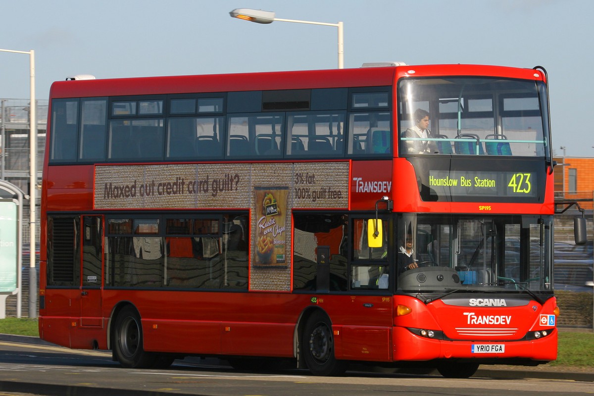 Великобритания, Scania OmniCity II DD № SP195