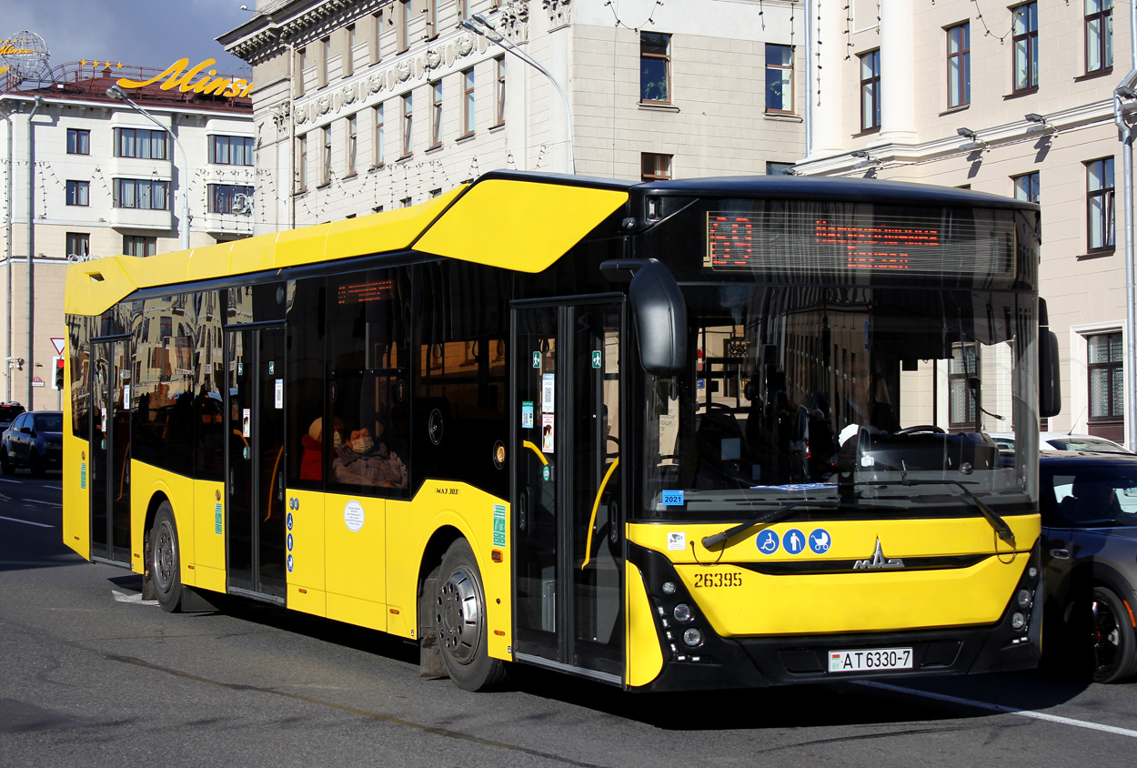 Минск, МАЗ-303.065 № 026395 Минск, МАЗ-303.065 № 026395