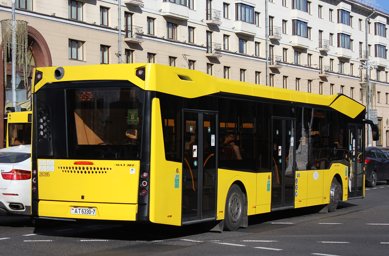 Минск, МАЗ-303.065 № 026395 Минск, МАЗ-303.065 № 026395