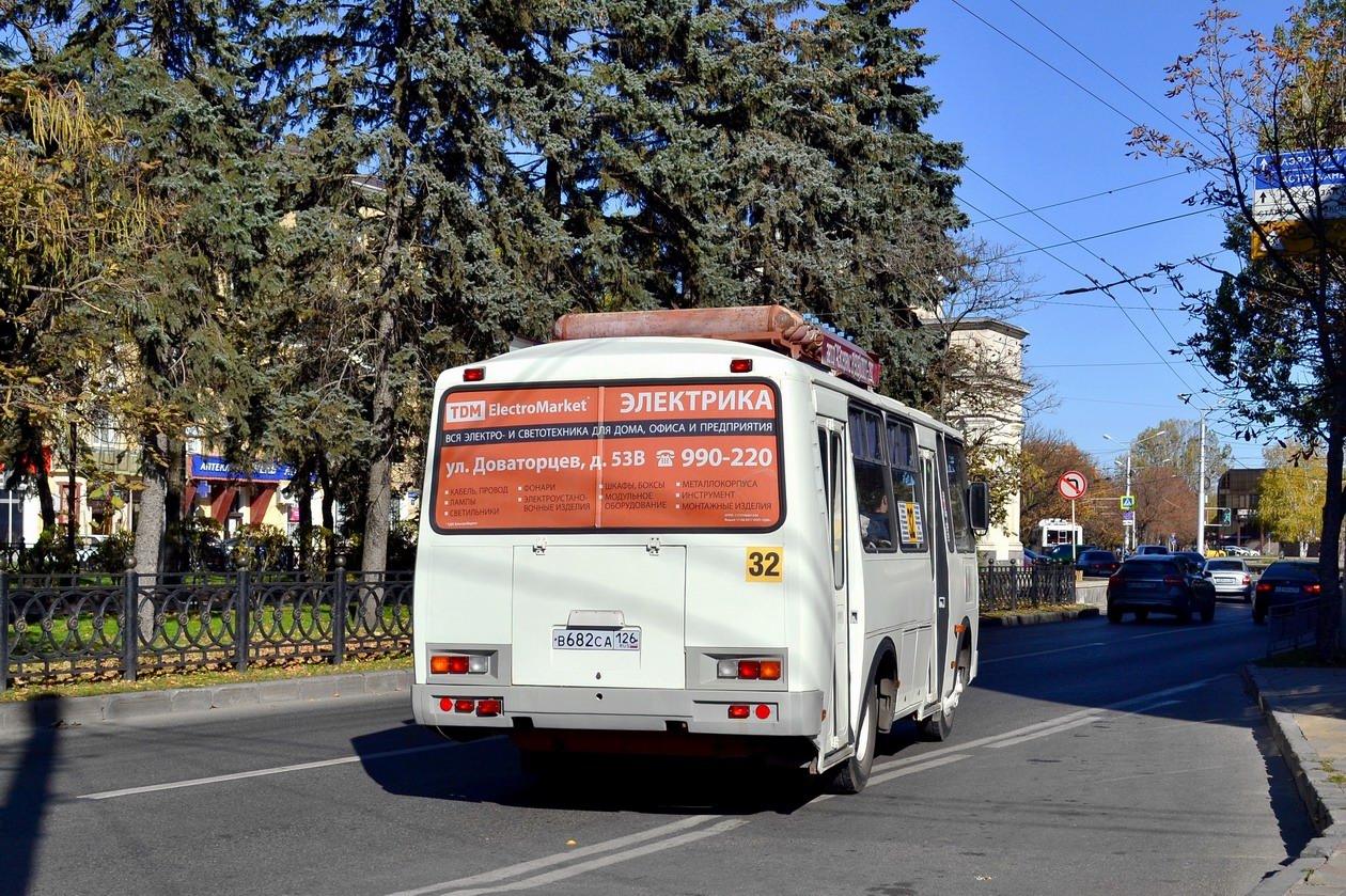 Ставропольский край, ПАЗ-32054 № В 682 СА 126