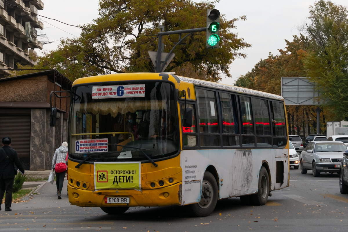 Кыргызстан, Yaxing JS6811GH № 5108 BB