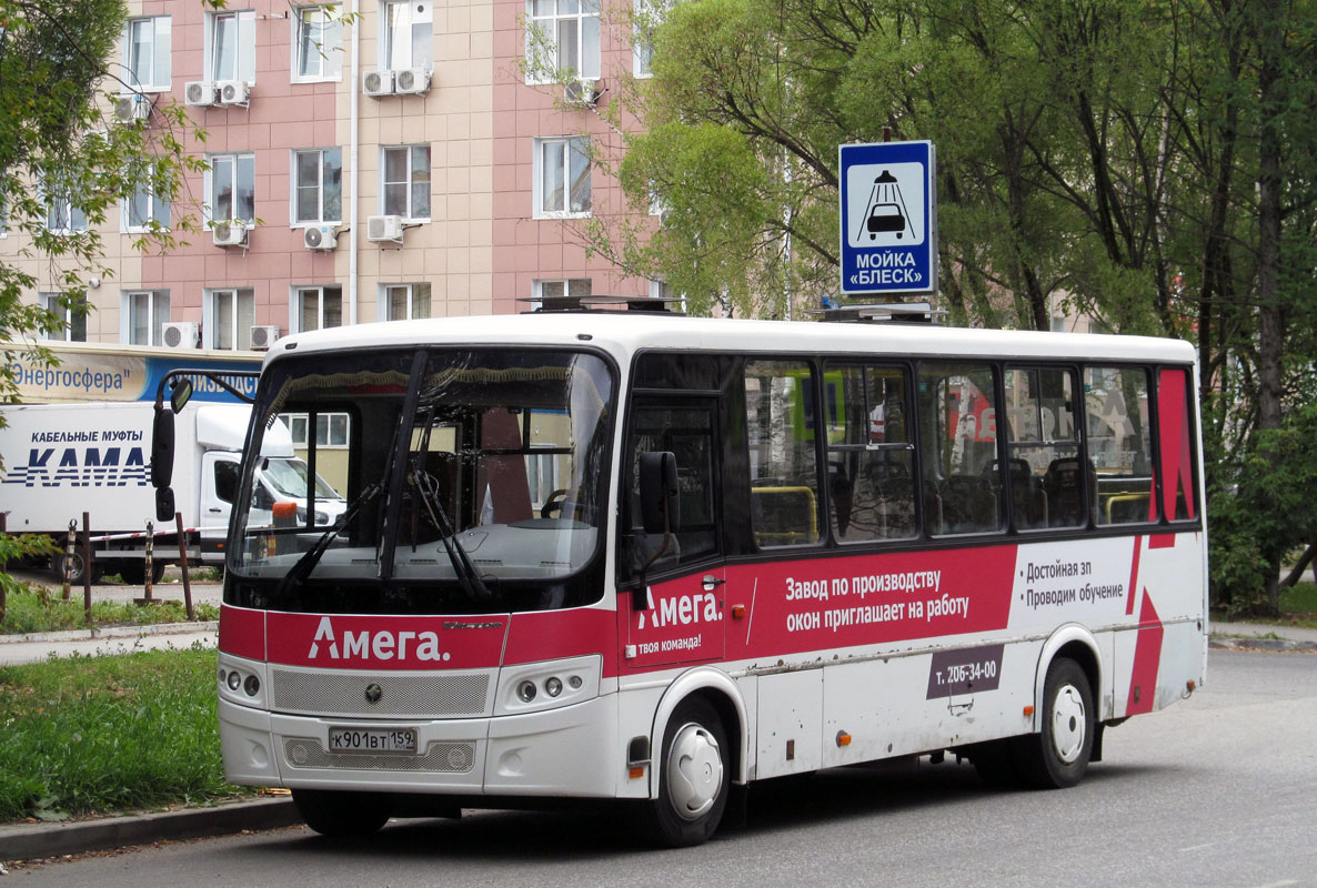 Пермский край, ПАЗ-320412-05 "Вектор" № К 901 ВТ 159