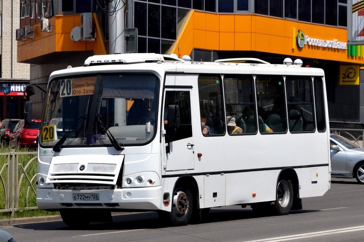 Ставропольский край, ПАЗ-320302-12 № Е 722 МУ 126