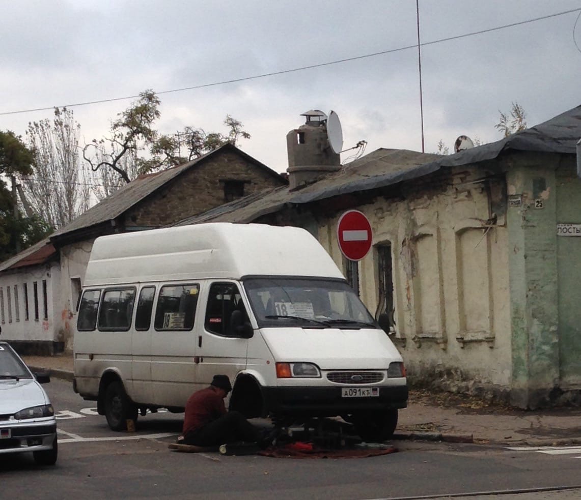 Донецкая область, Ford Transit Hi-Cube № А 091 КТ