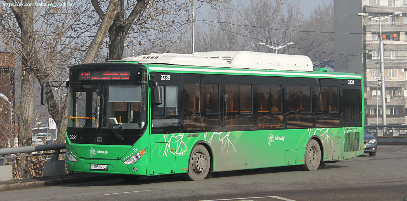 Алматы, Zhong Tong LCK6125HGAN № 3339