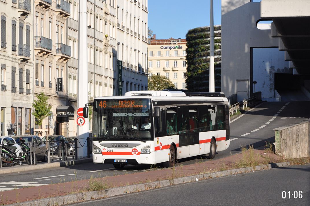 Франция, IVECO Urbanway 12M № 3058