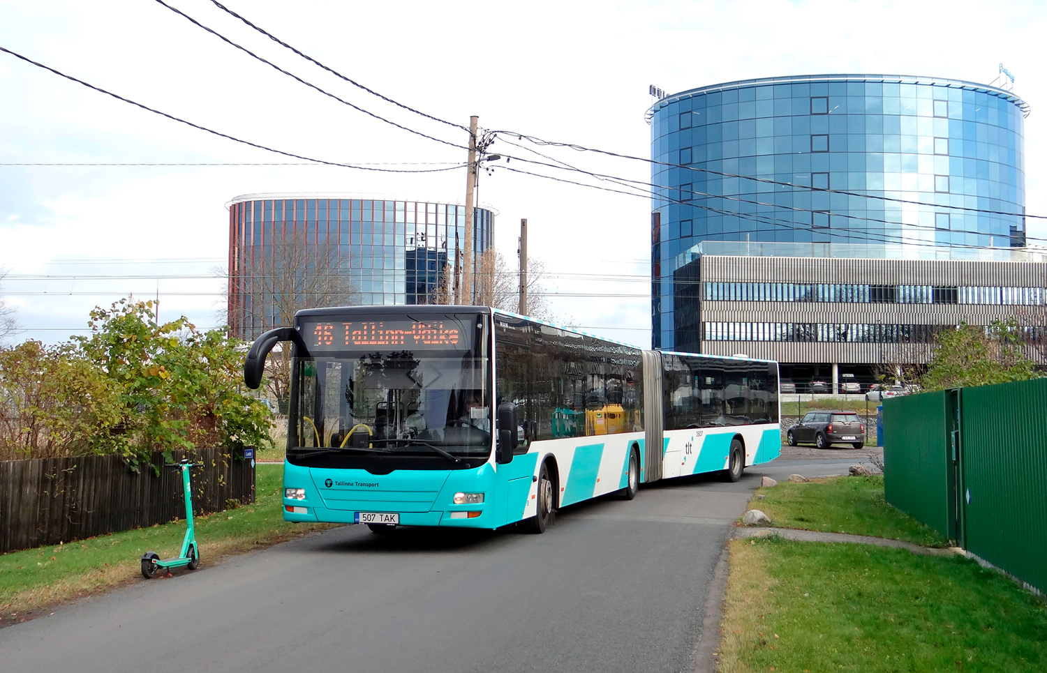 Эстония, MAN A40 Lion's City GL NG323 № 3507