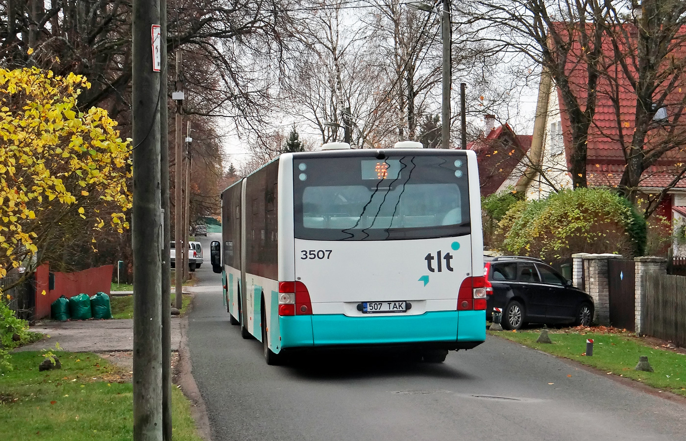 Estonia, MAN A40 Lion's City GL NG323 # 3507