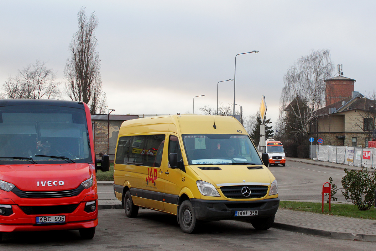 Литва, Mercedes-Benz Sprinter W906 311CDI № 45