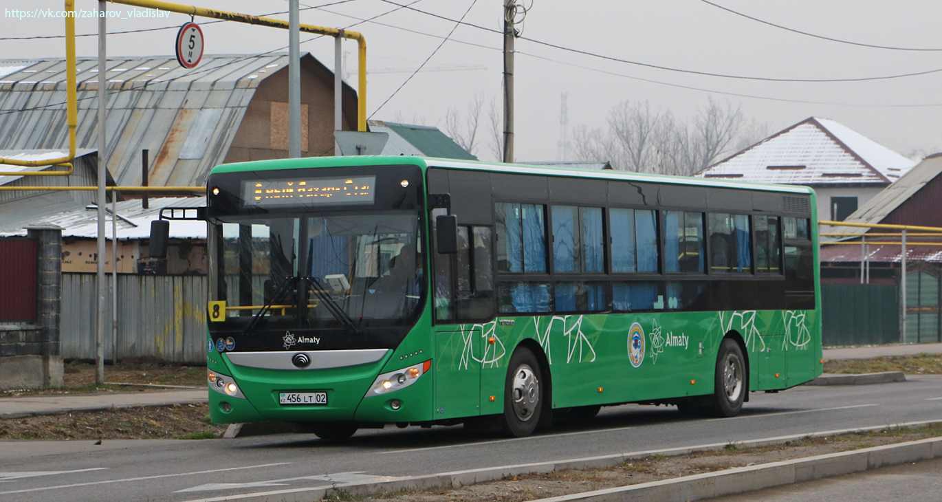 Алматы, Yutong ZK6118HGA (СарыаркаАвтоПром) № 456 LT 02