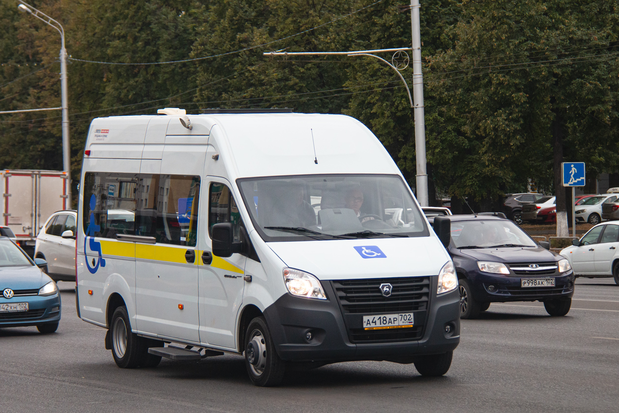 Башкортостан, Луидор-2250D (ГАЗ-3221, ГАЗ А70) № А 418 АР 702