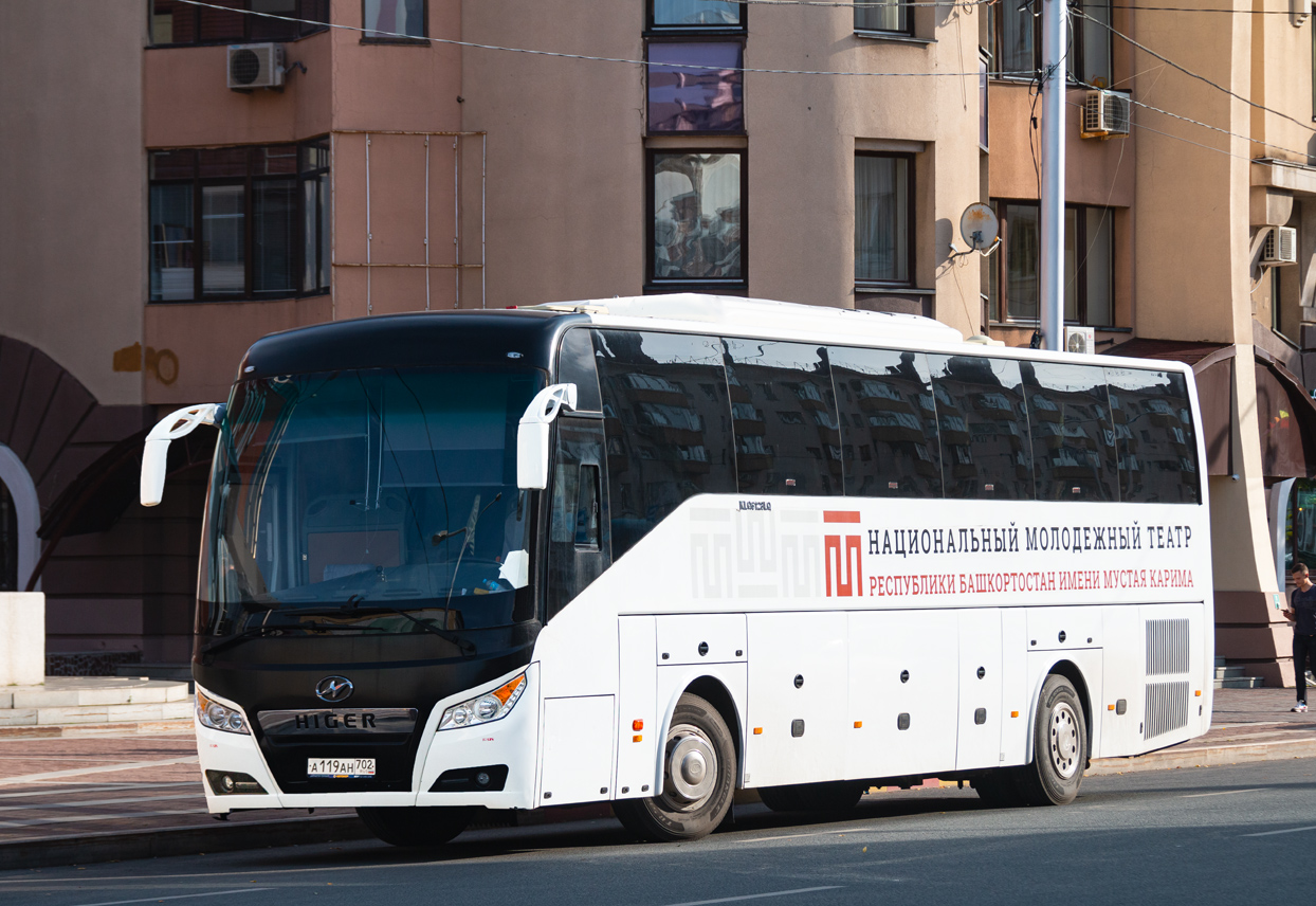 Башкортостан, Higer KLQ6128LQ № А 119 АН 702