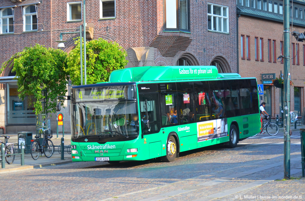 Швеция, MAN A21 Lion's City NL313 CNG № 358